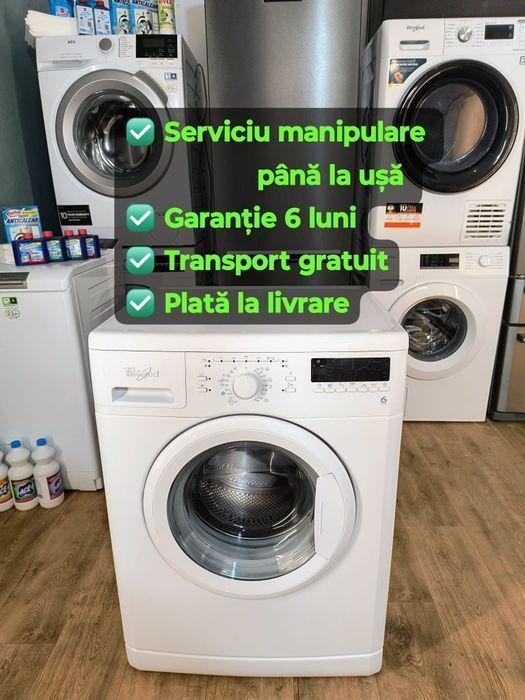 Mașini de spălat rufe  Whirlpool de la 500 lei A+++