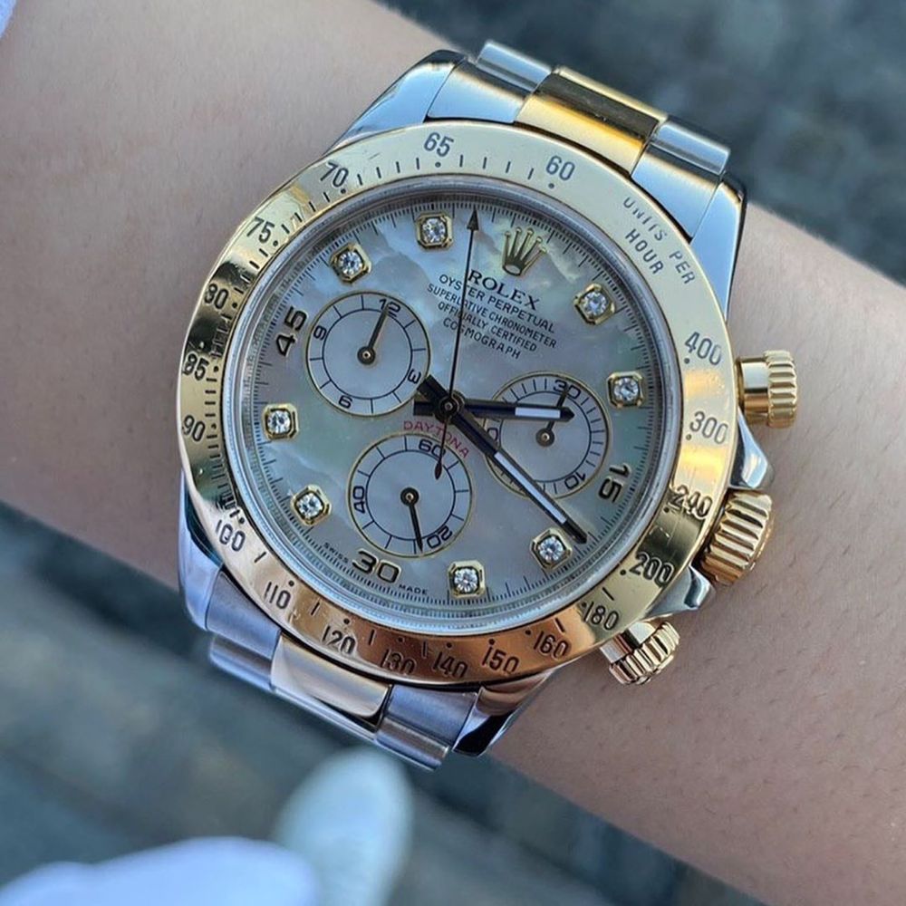 Ceas Rolex Daytona Pearl Dial 40 mm lady