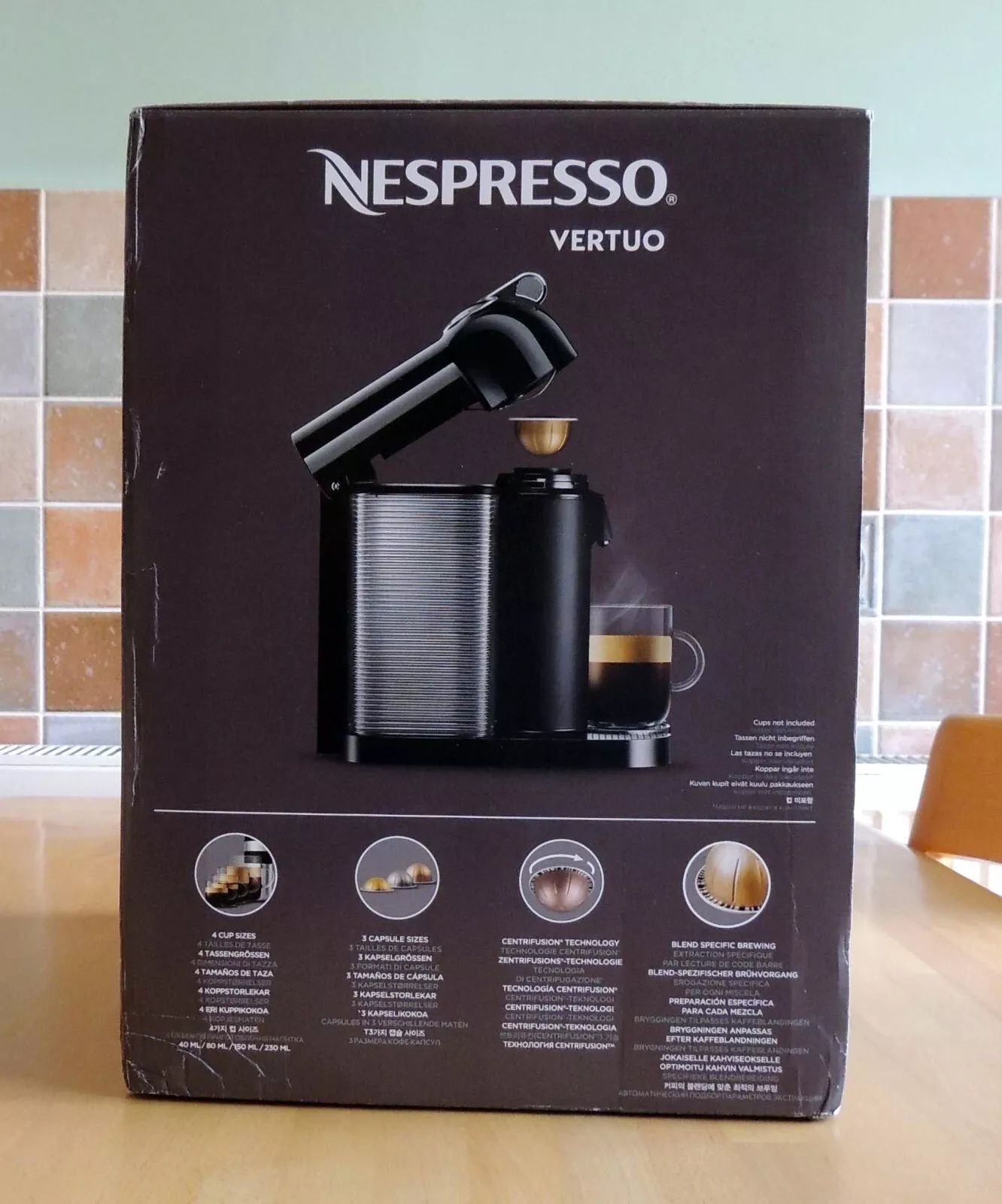 Espresor Nespresso Vertuo negru