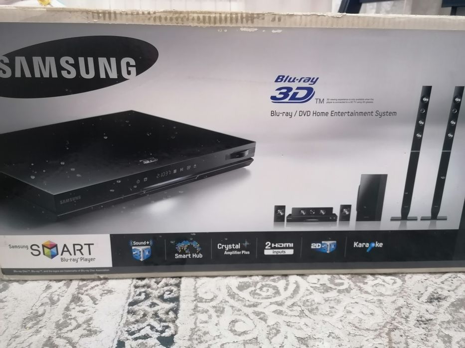 Домашний кинотеатр SAMSUNG Blu-ray 3D, SMART