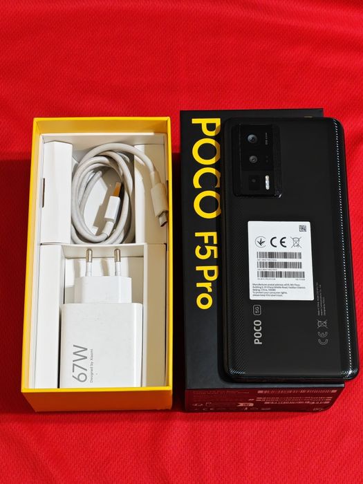 Poco F5 Pro 512 gb Ram 12 5G полный комплект