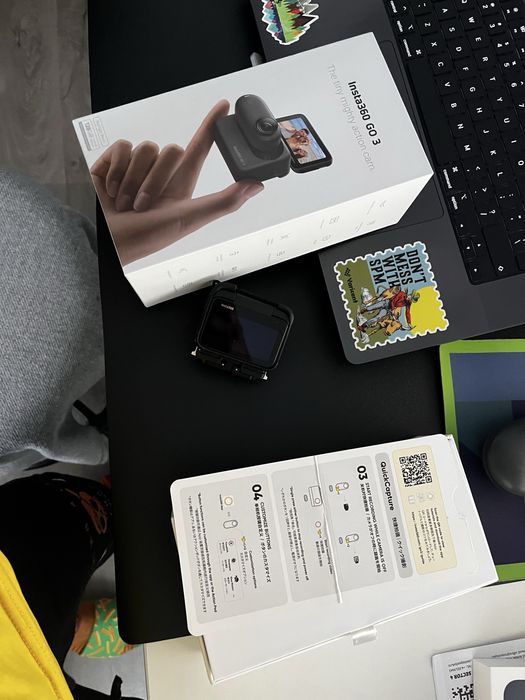 Insta go3 black 128gb in stare perfecta de functionare, cutie