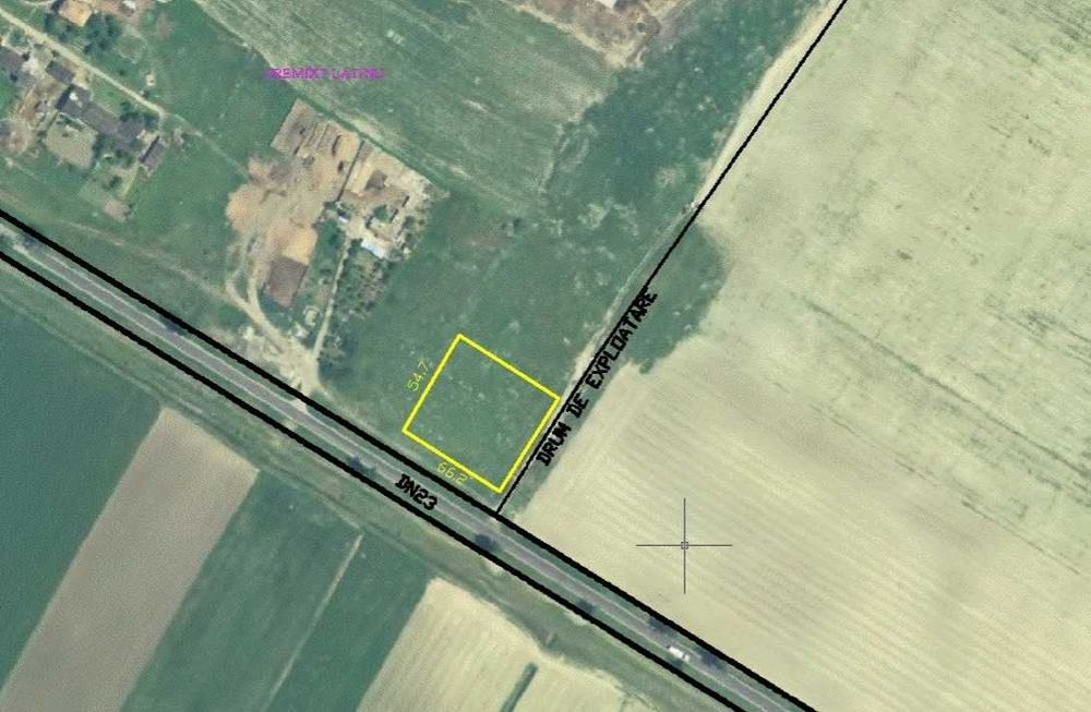 TEREN  -oportunitate investitie com. Silistea, Braila