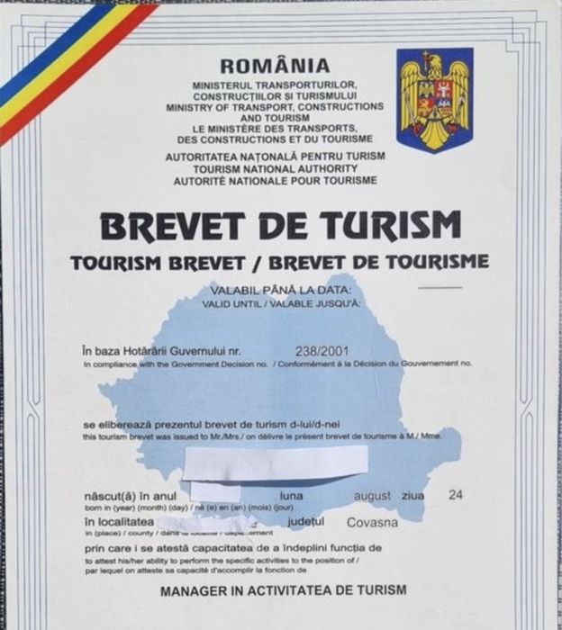 Brevet de turism