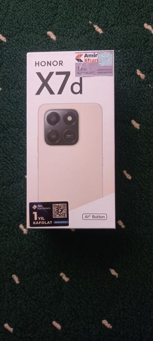 Honor x7d 8/256 kafolati blan