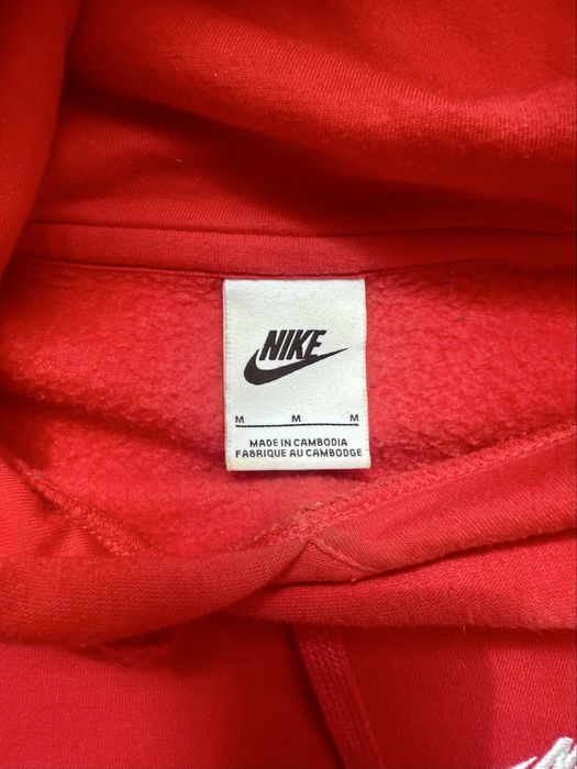 Hanorac cu gluga Nike Red/Rosu | Marimea M | Original 100% |