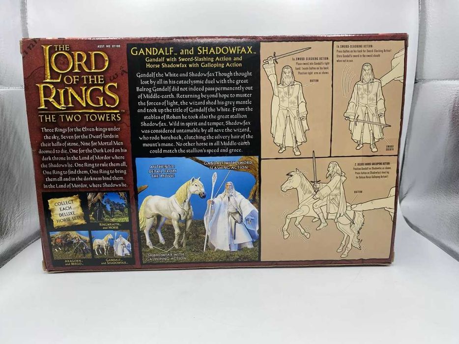 Figurina Lord of the Rings Gandalf-Shadowfax Deluxe set