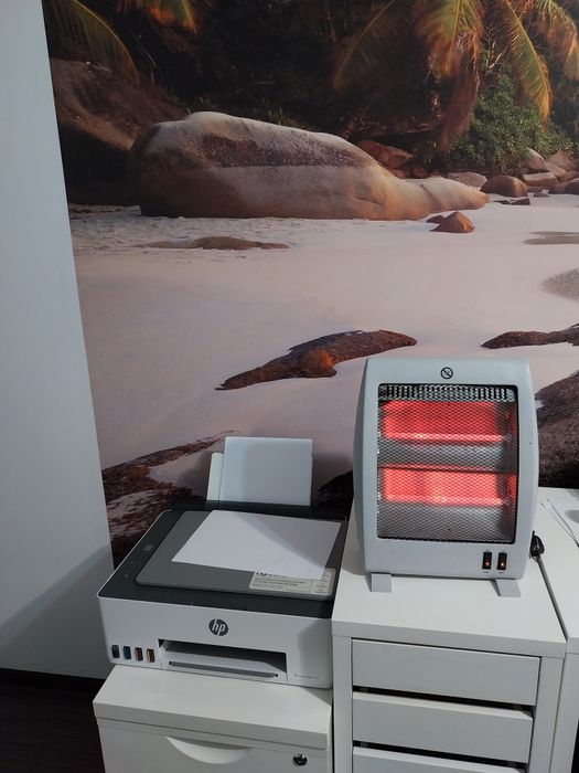 Vind radiator electric halogen 2 trepte puter