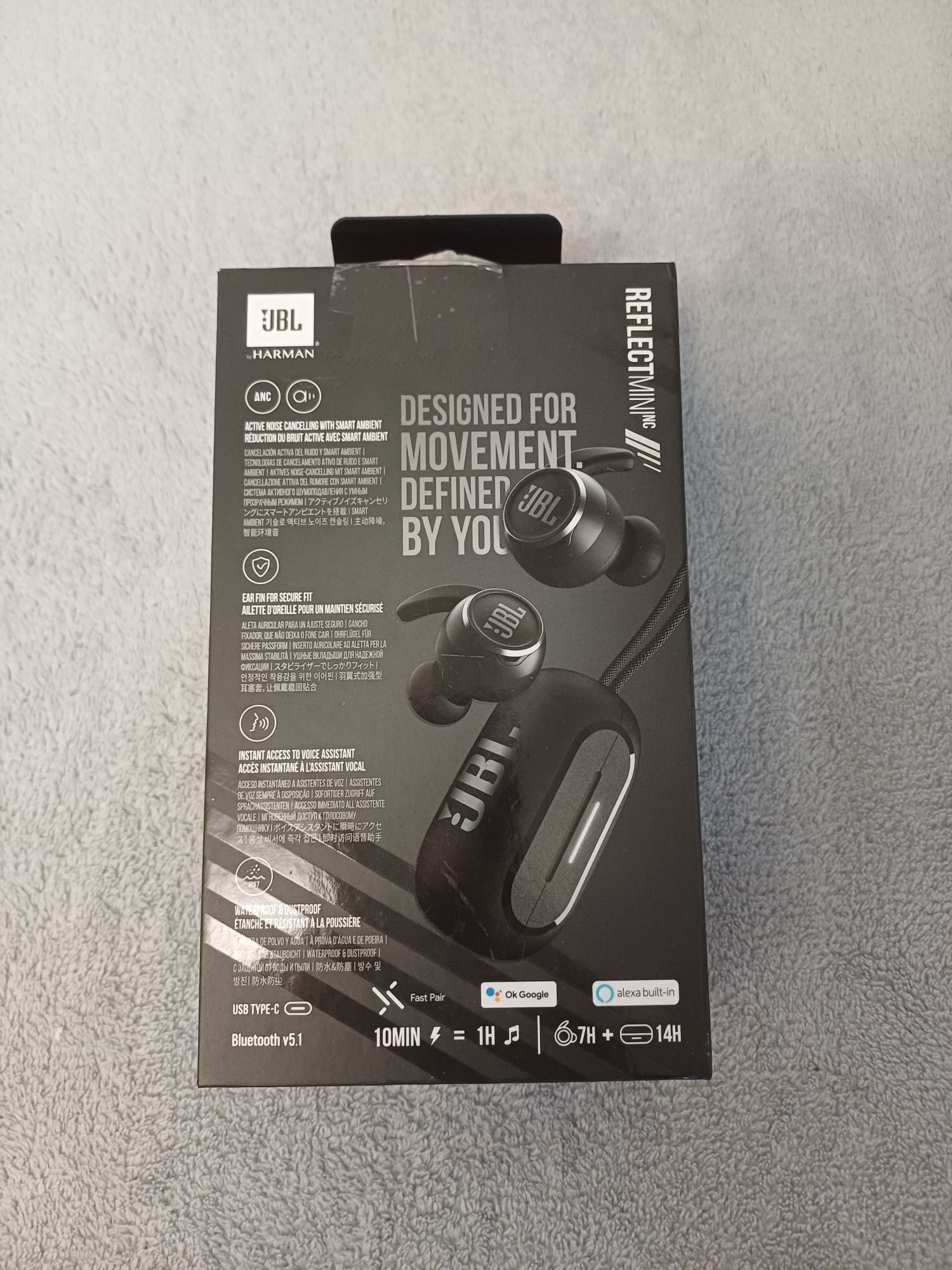 Casti Audio sport In Ear JBL Reflect Mini NC