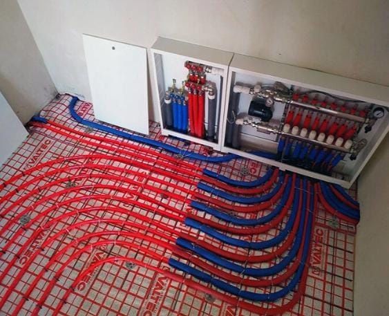Монтаж теплых полов не дорого