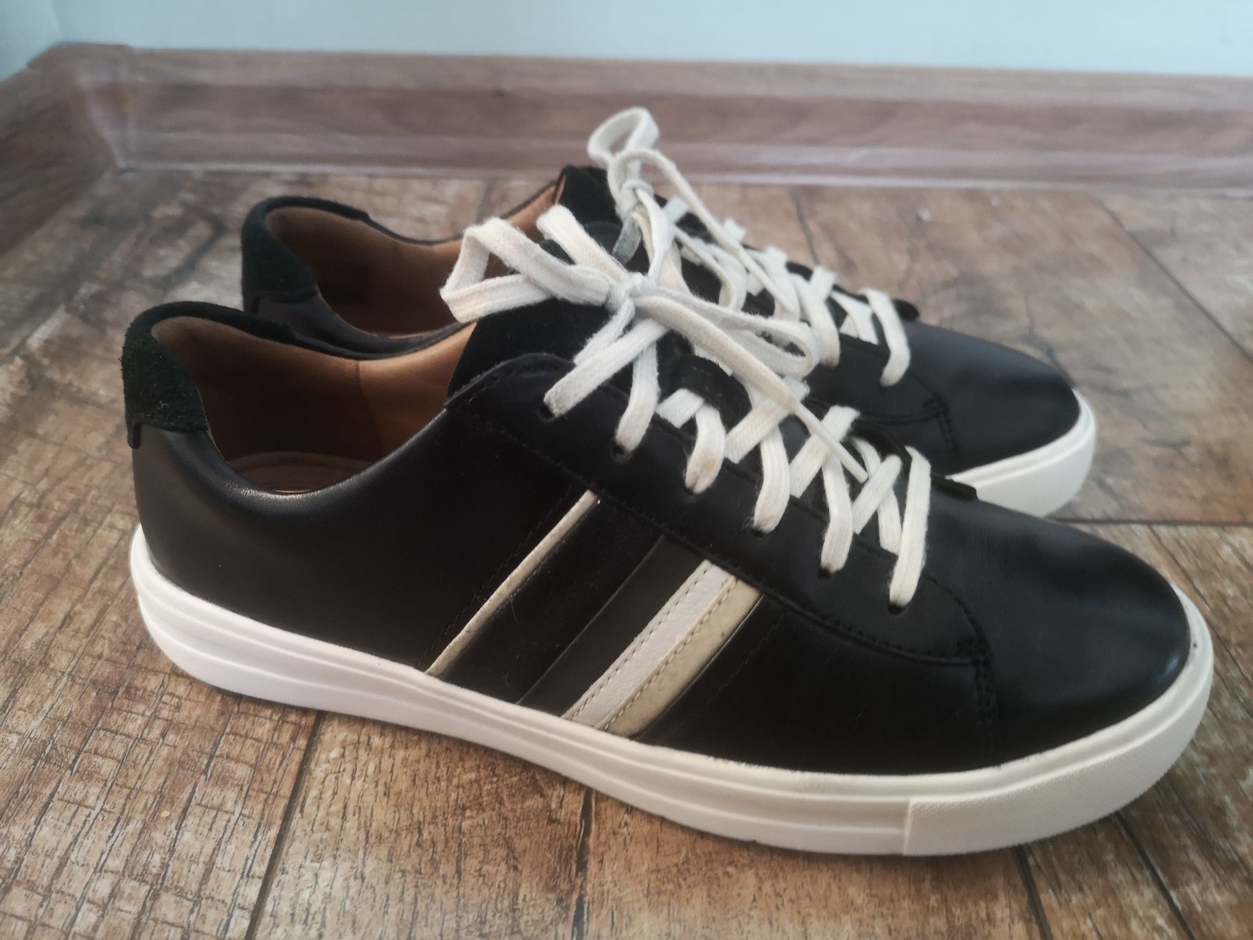 Clarks, обувки естествена кожа, номер 38