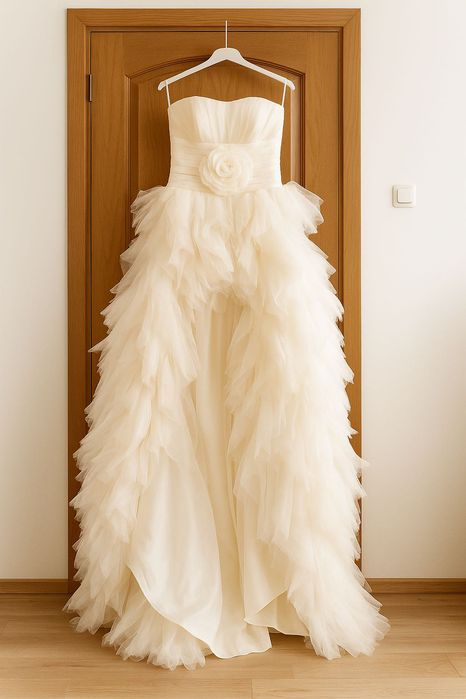 Vând rochie de mireasă + bolero poze reale