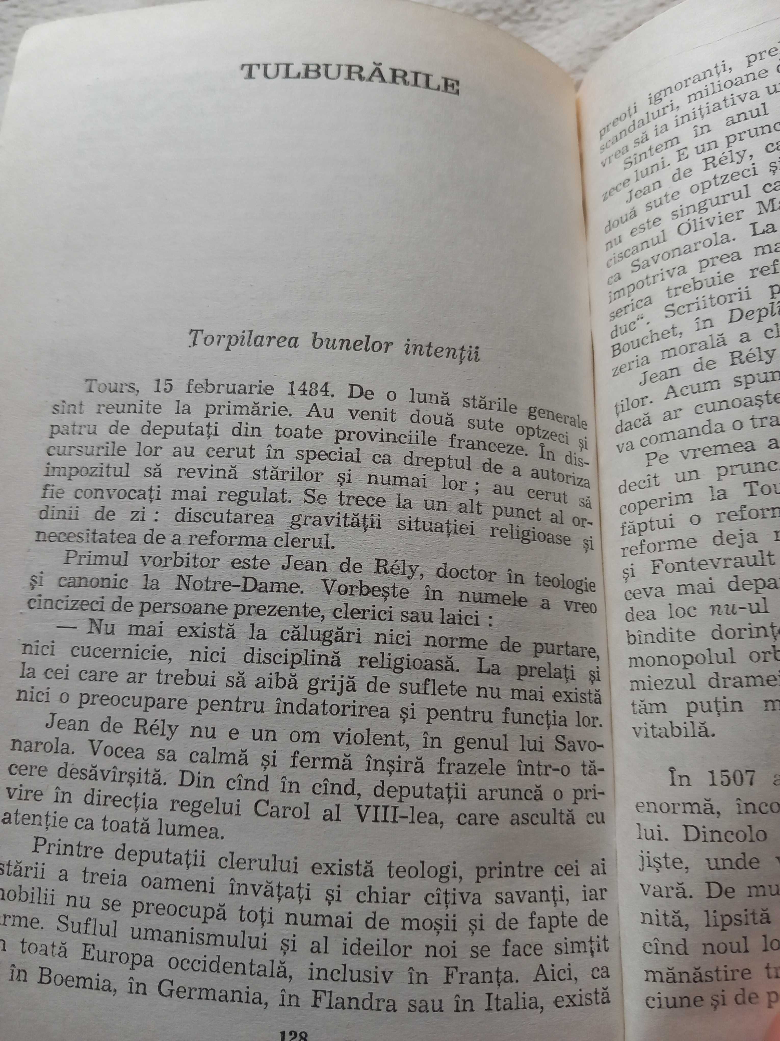 Cartea"Furioșii Domnului -catolici si protestanti"de Georges Blond1976