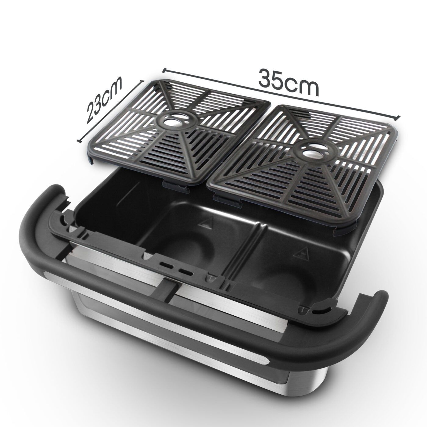 Нов air fryer фритюрник с горещ въздух Rohnson R2882 12 литра