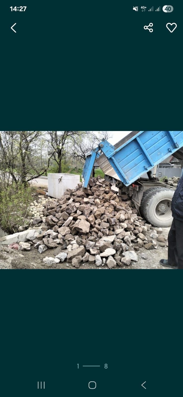 Зил Доставка сыпучик грузов Щебень, Песок, Чернозем, ПГС, ГЩС
