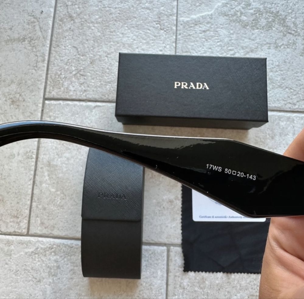 Ochelari Prada Milano Negri