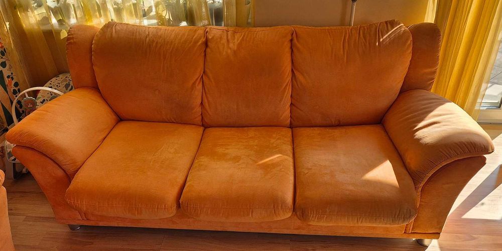 Комплект диван с фотьойл