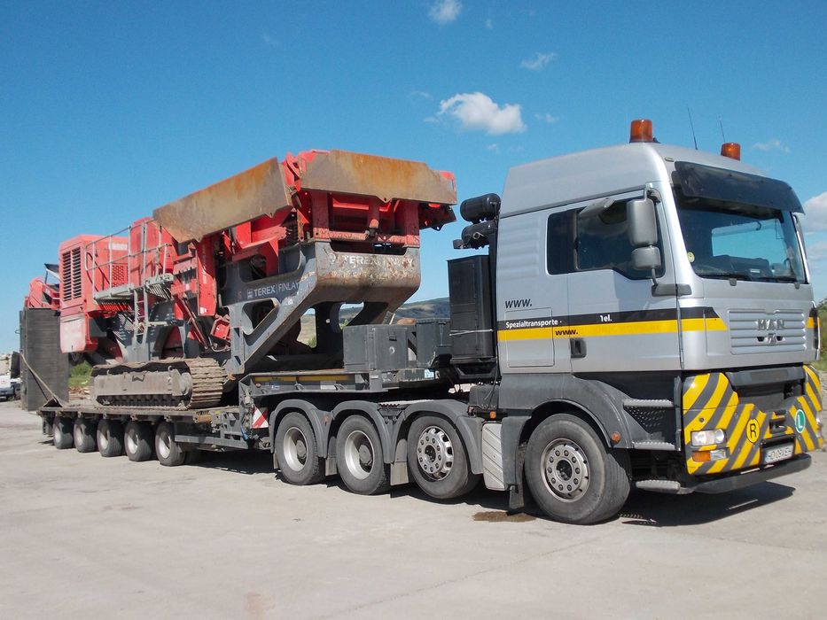 iNCHIRIERE Macara ALBA IULIA ,camion cu macara ,trailer , ROLE UTILAJE