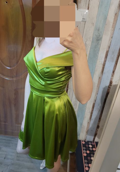 Rochie verde eleganta, ocazie