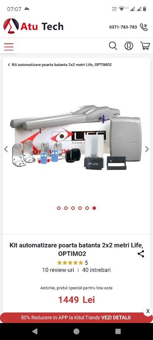 Automatizări porți supraveghere video