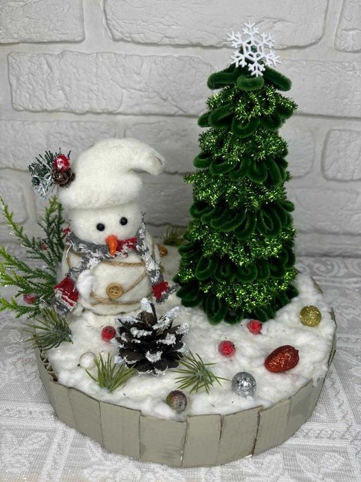 Поделки зима ручной работы, подарок