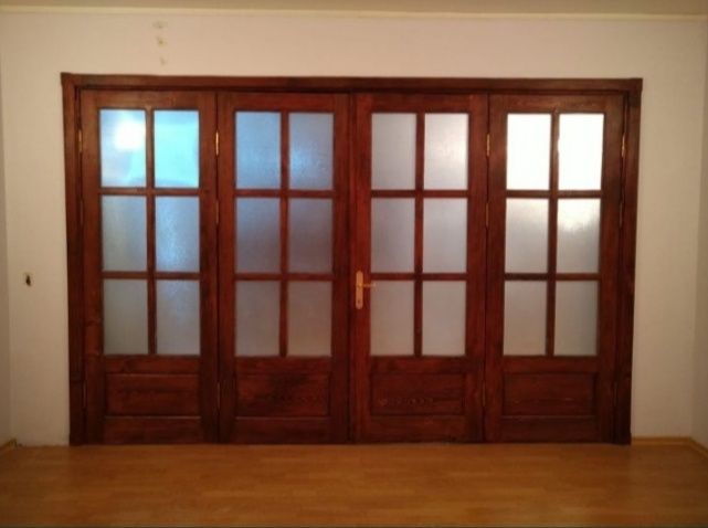 Uși interior lemn masiv glazvand