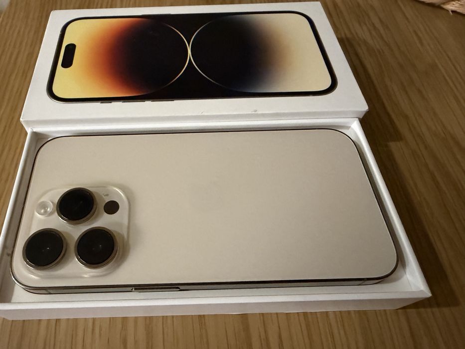 Iphone 14 pro gold 128