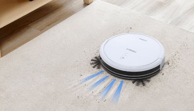 Прахосмукачка робот EcoVacs DEEBOT N79T, Бяла