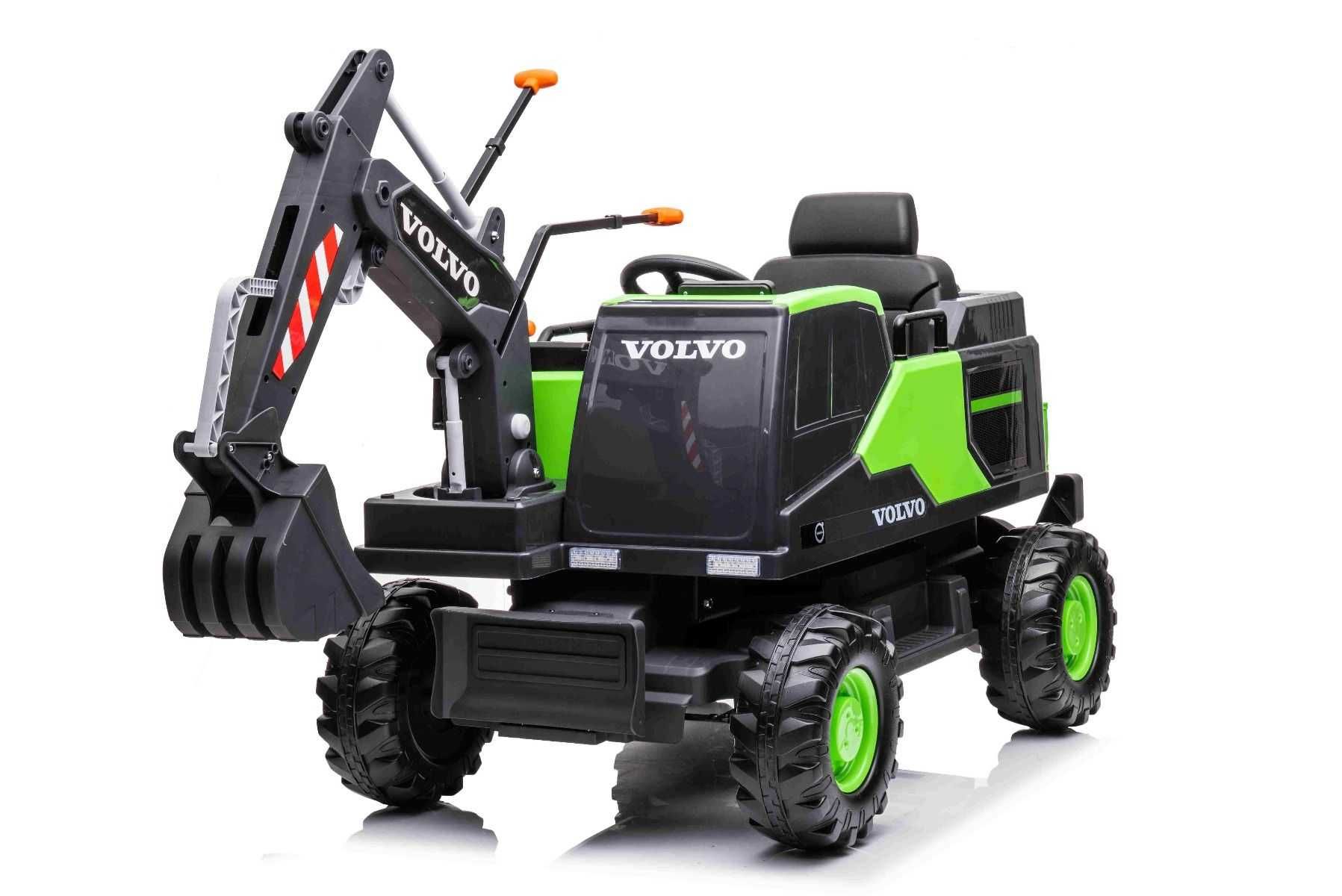 Лицензиран Акумулаторен Багер Volvo Excavator, 70W, 12V/14Ah, EVA гуми