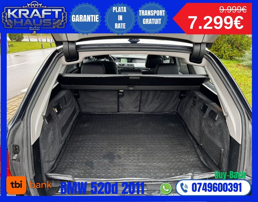 Bmw f11 520d 2011 import Belgia in rate prin tbi