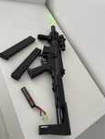 ARP 9 g&g Airsoft cu laser si incarcator extra