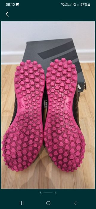Ghete fotbal adidas copa pure TF marimea 38