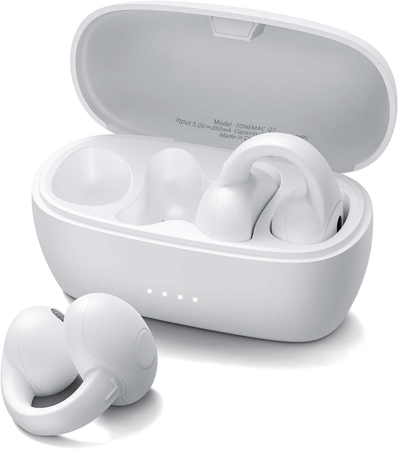 Безжични слушалки TONEMAC Q7B, Bluetooth 5.3 за в ухото, 34 часа