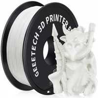 Filament Geeetech, imprimare 3D, ABS, 1.75 mm, ALB ( White )