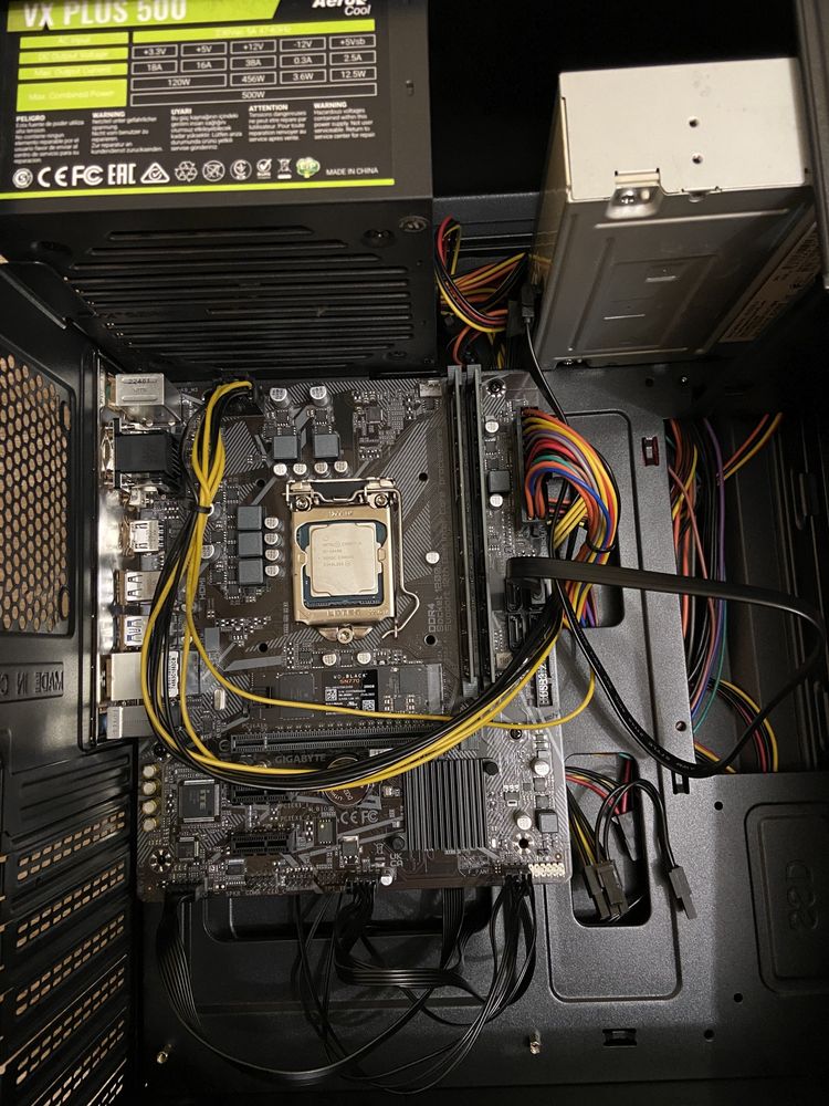 Компьютер, Intel Core i5/10400/2,9GHz/озу16GB DDR4/500gbSSD