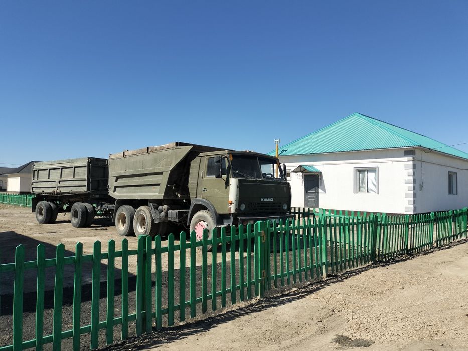 Камаз с прицепом