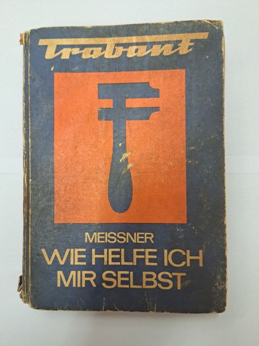 Carte tehnica Trabant, originala, in limba germana, 100 lei