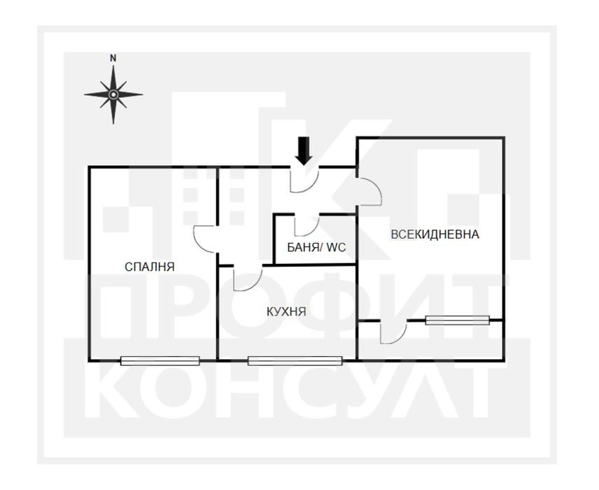 ЕКСКЛУЗИВНО! Двустаен апартамент в кв. Бузлуджа