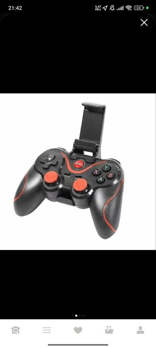 Gamepad telefonga ulanadi