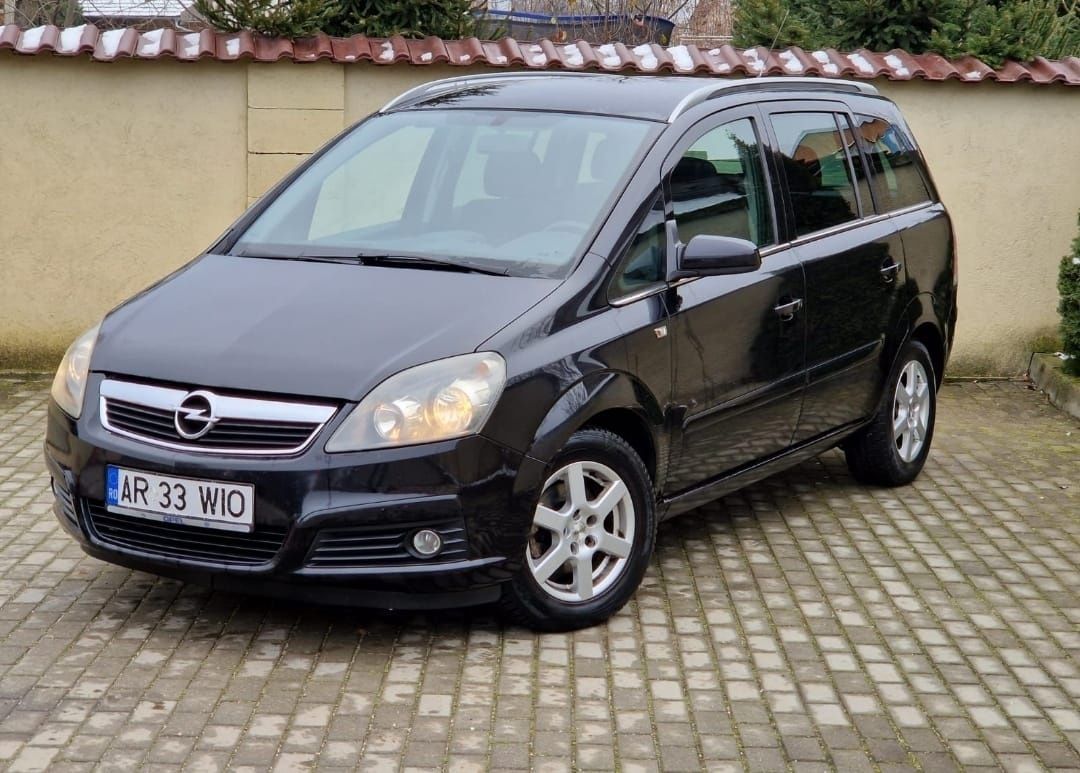 Opel Zafira 1,6 16v EcoTec itp 1an Clima Jante Negru prim proprietar