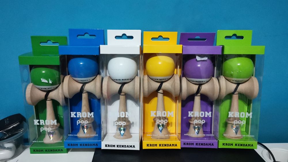 Kendama krom pop noua