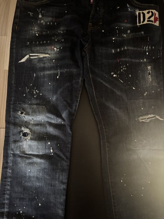 Blugi Dsquared2 , impecabili , XL , marimea 53