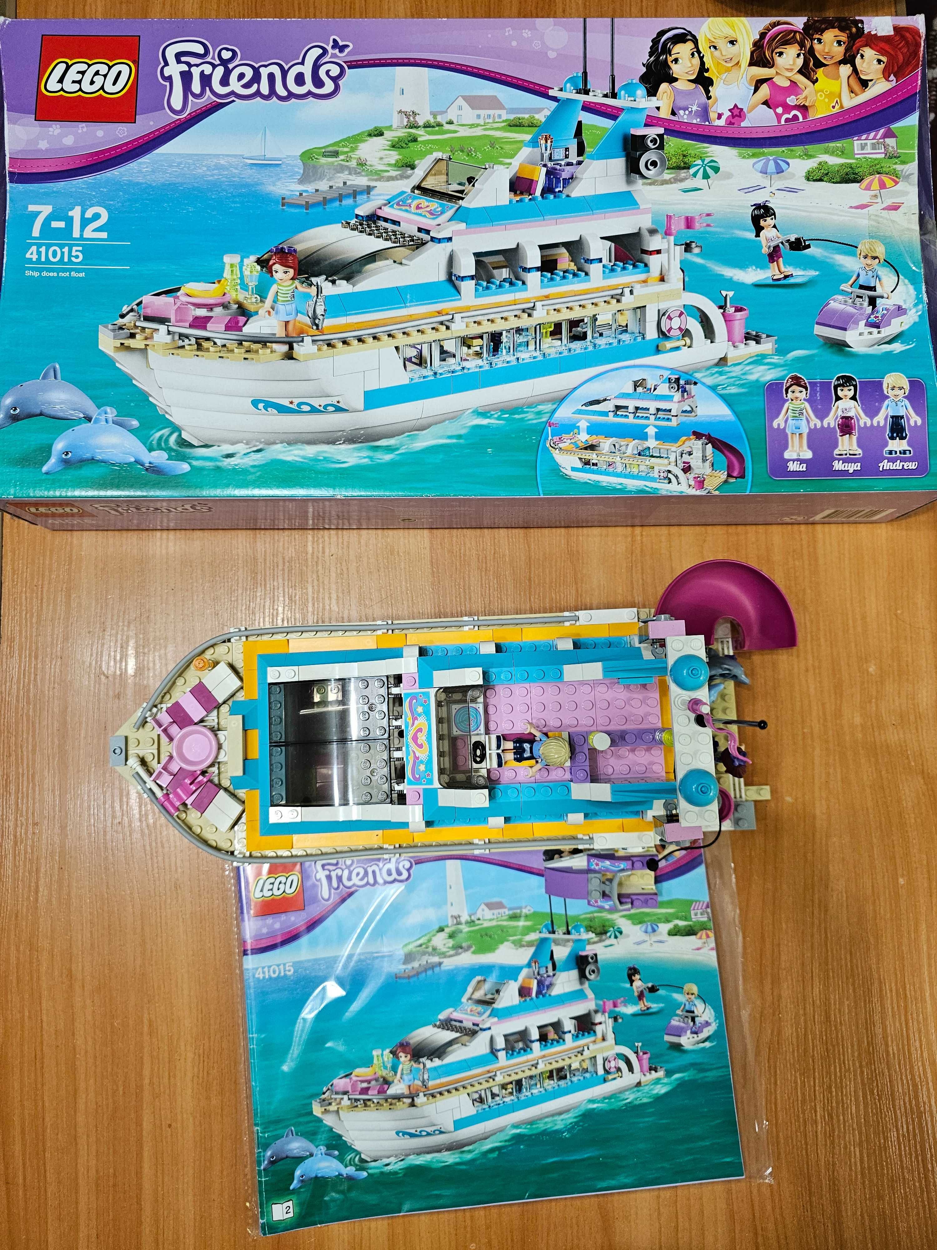 Lego Friends яхта 41015 корабль спасательный 41381