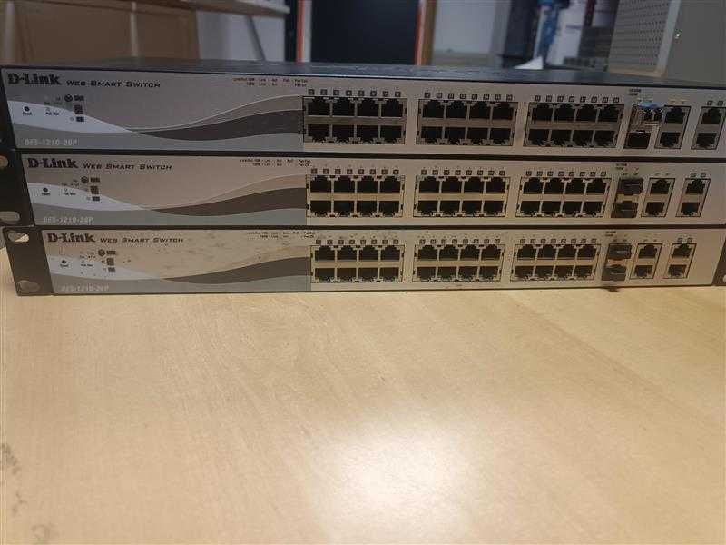 Switchuri de rețea Gigabit PoE – Diverse modele disponibile