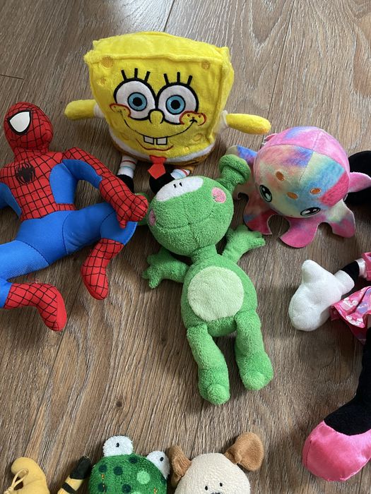 Jucarie plus spider sponge bob soare maimuta
