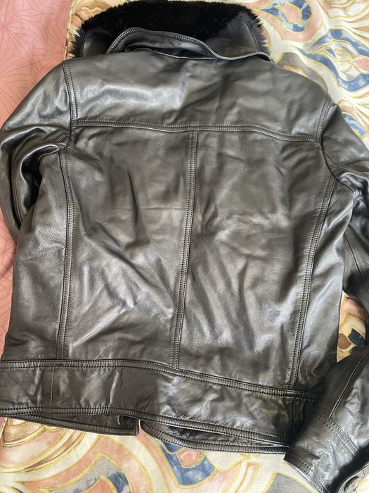 Geaca de piele emporio armani