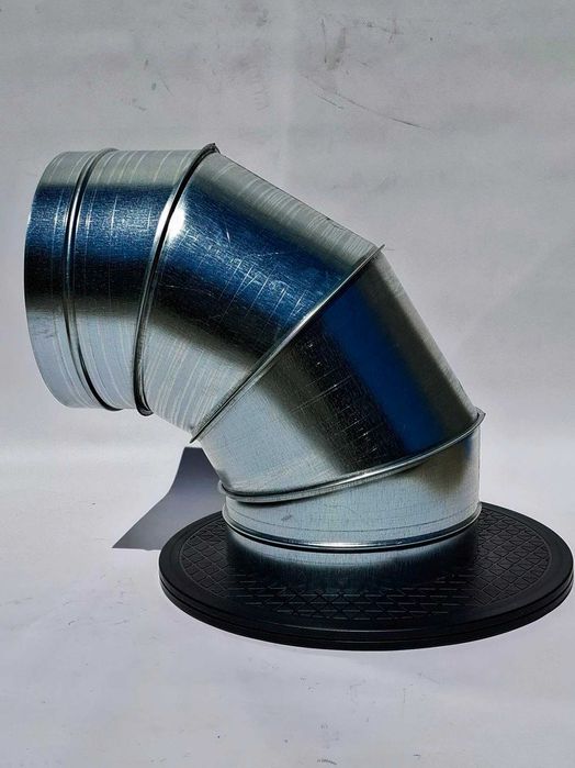 Коляно за аспирация ф250 поцинковано