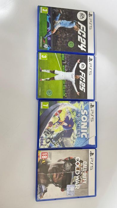 Продам или обменяю игры на Playstation 5.