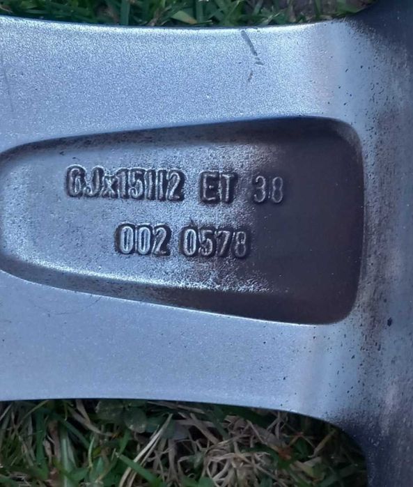 SKODA Оригинални алуминиеви джанти 15