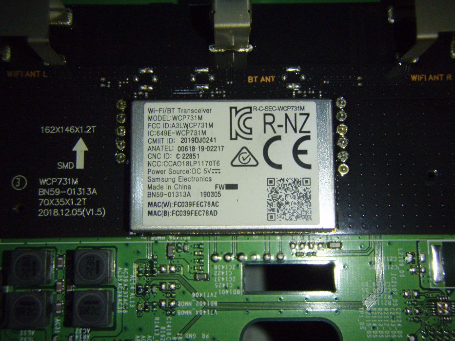 Placa de baza logica TV Samsung UE55RU7305K BN41-02703A BN94-14277F